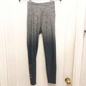 Beyond Yoga Spacedye High Waisted Leggings Heathered Ombre Gray & Blue